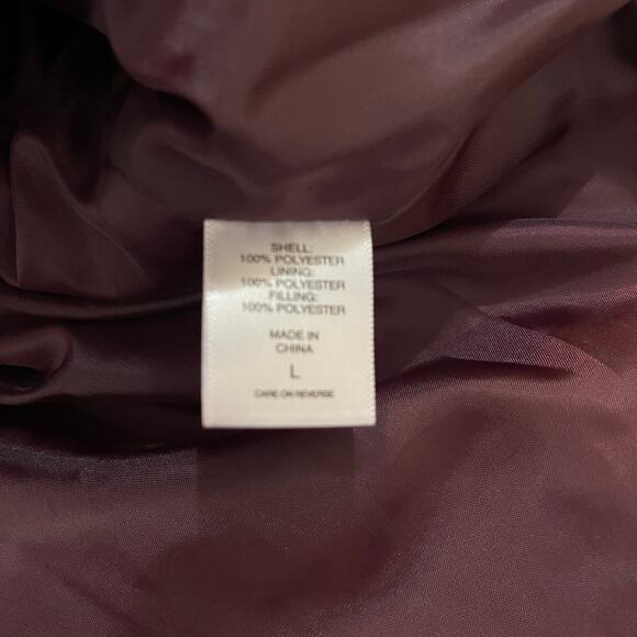 Purple Puffer Vest Large - Picture 4 of 4